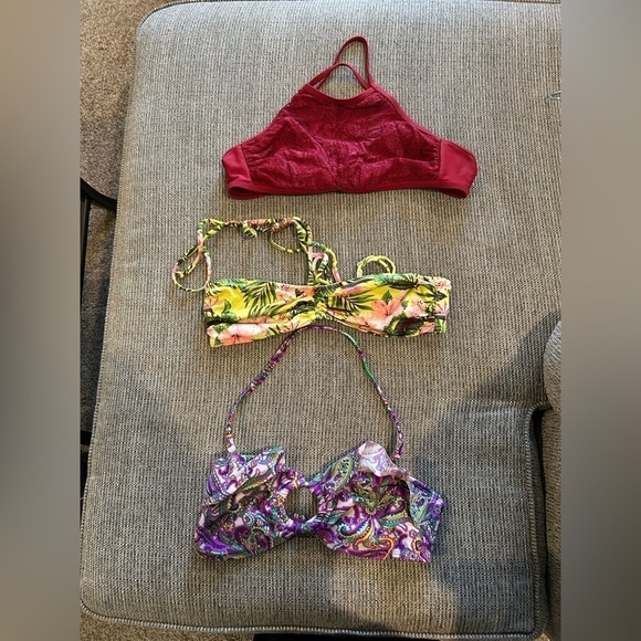 Other - D01.11. 3 pack bikini tops Sz small.